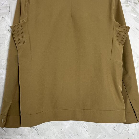 NWOT Lululemon City Excursion Jacket MENS XS Frontier Brown Mesh Bomber NEW - Picture 11 of 16